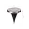 Glitzhome® 5.25" Solar Powered LED Pathway Ground Lights Set